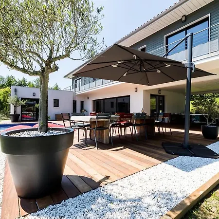 ヴィラ Villa Blue Keyweek Design Villa Close To Biarritz City Center And Beaches ビアリッツ